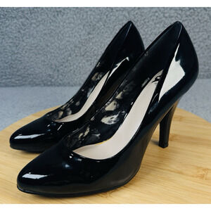 Fergalicious Fergie Womens Black Stiletto Heels Size 7M Patent Pumps